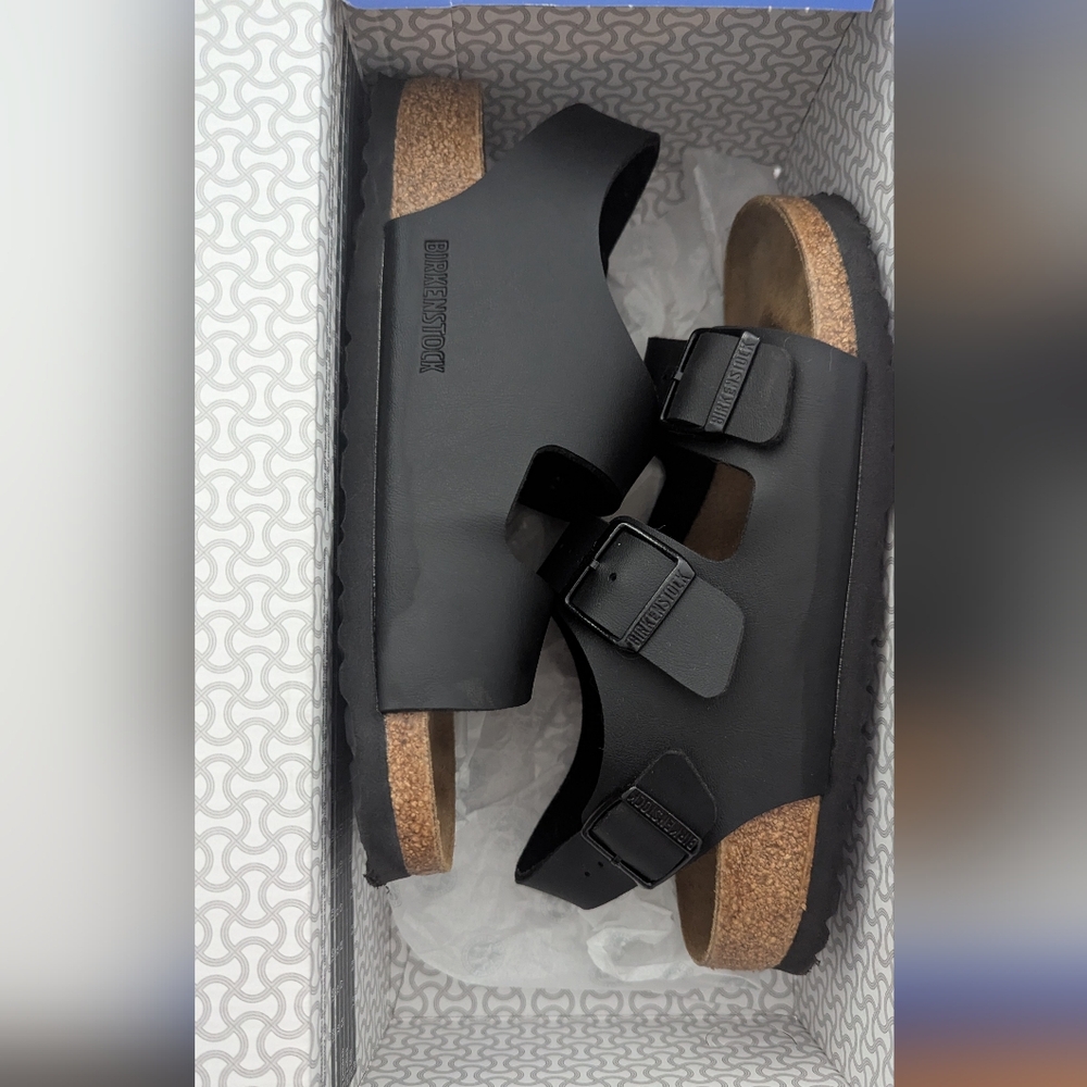 Birkenstock Black Milano Sandals 36/W5/M3/230mm